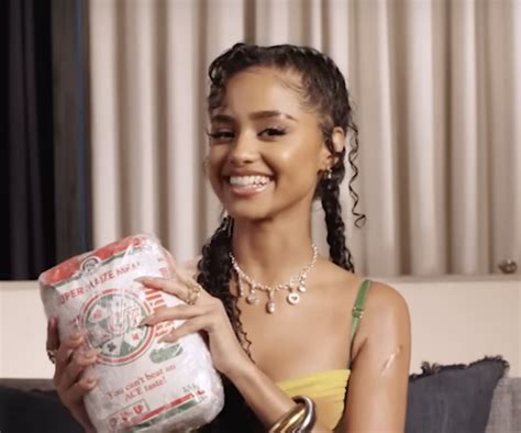 WATCH: Singer Tyla whips maize meal out of her Givenchy 